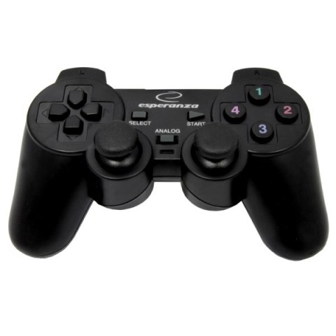 ESPERANZA GAMEPAD PC USB WARRIOR CZARNY