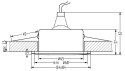 Oprawa Stropowa Candellux 2258935 Sh-13 Ip65 Mr16