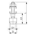 Śruba dociskowa 6890 ESD wlk.3 AMF