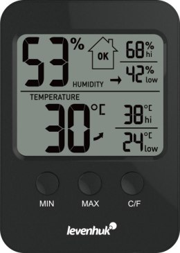 Termohigrometr Levenhuk Wezzer BASE L30, czarny