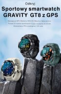 SMARTWATCH MĘSKI GRAVITY GT8-3 - z GPS (sg017c)