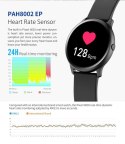 SMARTWATCH G. Rossi G.RSWSF1-3C1-1 silver/black + dodatkowy PASEK (zg309a)