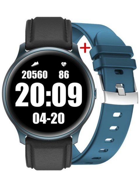 SMARTWATCH G. Rossi G.RSWSF1-6F1-1 blue/black + dodatkowy PASEK (zg309d)