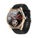 SMARTWATCH G. Rossi SW012-4 gold/black + dodatkowa BRANSOLETA (zg315d)