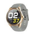 SMARTWATCH G. Rossi SW012-5 gold/gray + dodatkowa BRANSOLETA (zg315e)