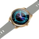 SMARTWATCH G. Rossi SW012-5 gold/gray + dodatkowa BRANSOLETA (zg315e)