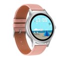 SMARTWATCH DAMSKI PACIFIC 18-5 - BRANSOLETA + PASEK: Srebrna / Różowy (sy015e)